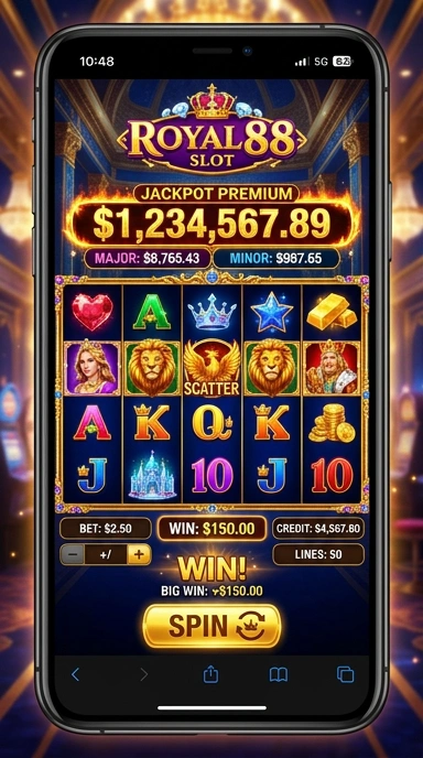 Proses pengunduhan aplikasi royal88 yang cepat dan efisien.